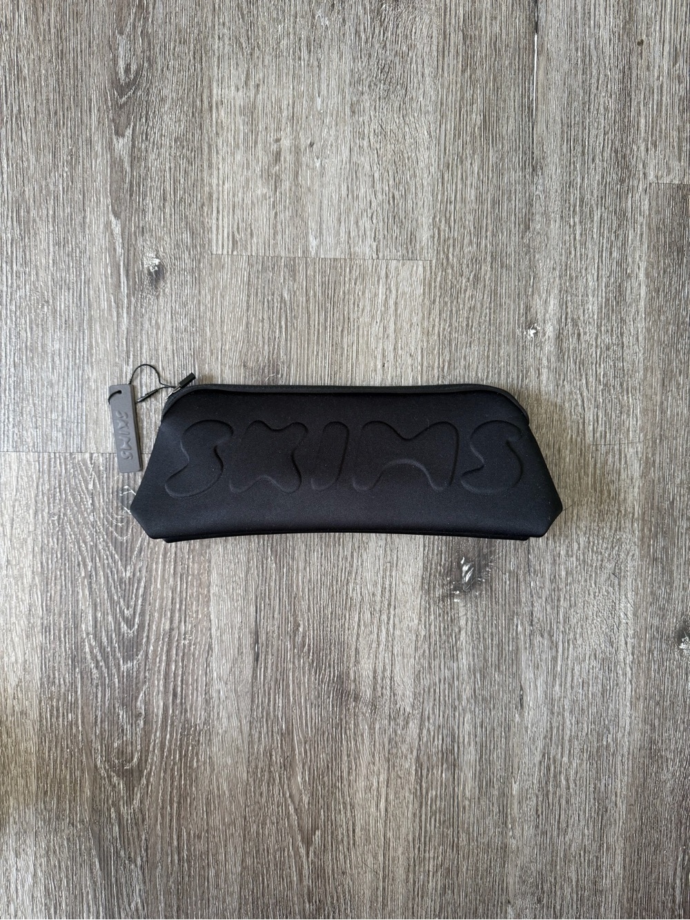 SKIMS Onyx Black Zip Pouch